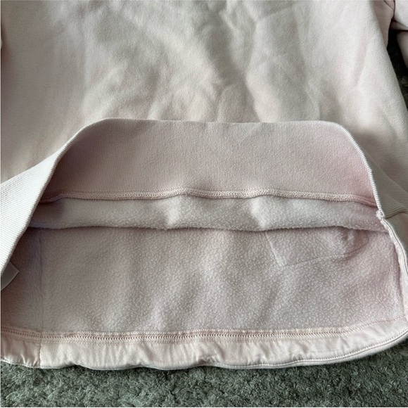 Athleta Retroplush II Hoodie Orchid Pink Pullover Sweatshirt - Picture 10 of 12